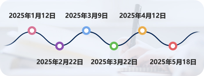 2025考试时间